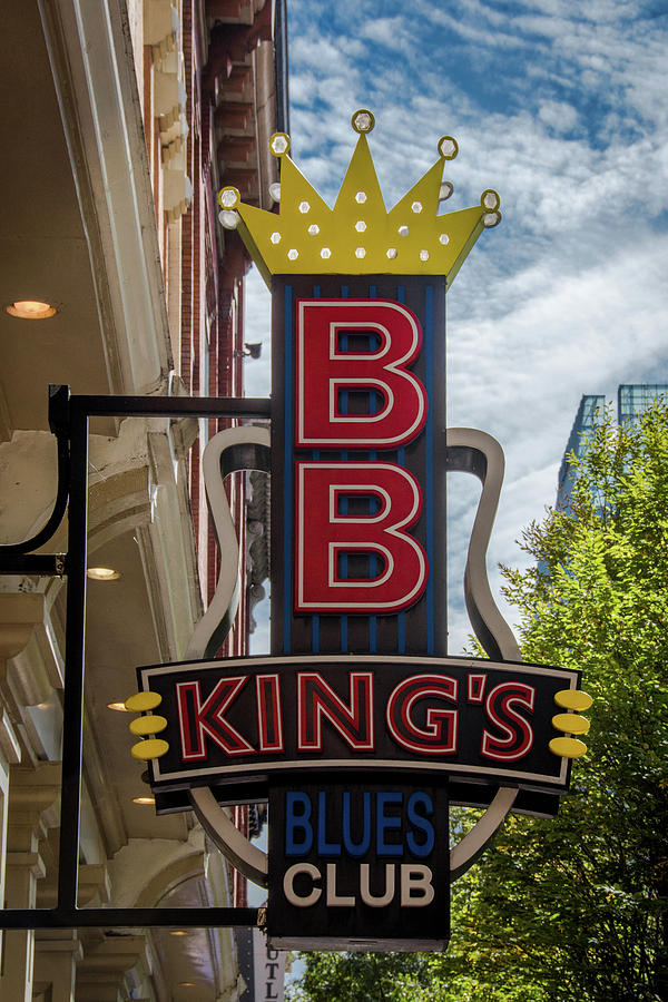 BB Kings Blues Club - Honky Tonk Row Photograph by Debra Martz