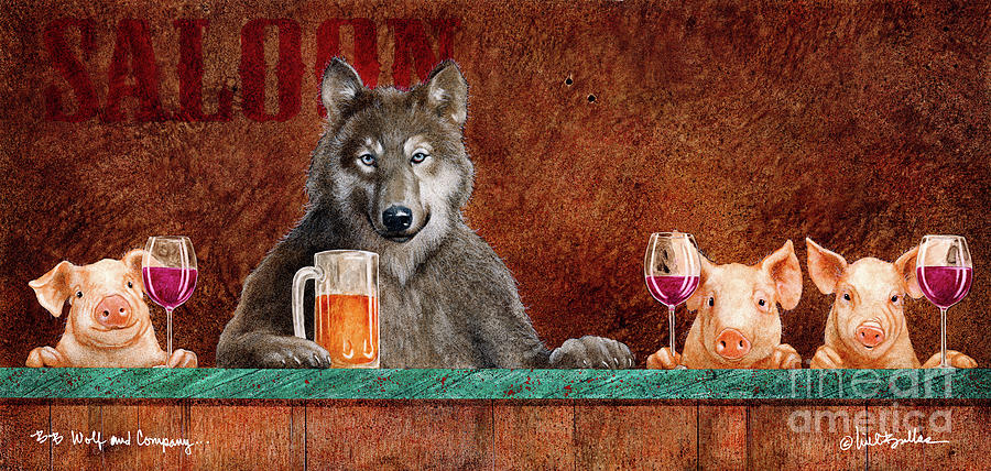 BB Wolf and Company... Painting by Will Bullas
