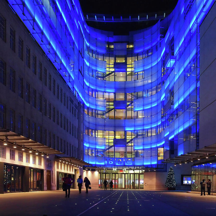 BBC London Entrance Photograph by Gill Billington