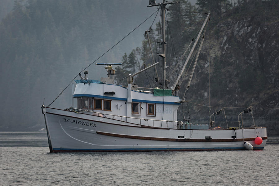 Boat Photograph - BC Pioneer by Randy Hall