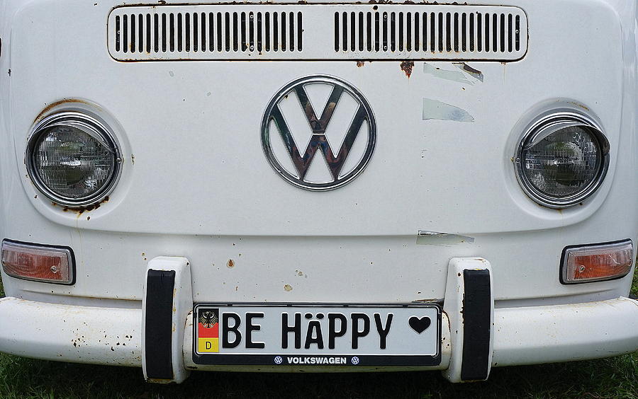 Be Happy Photograph by Laurie Perry