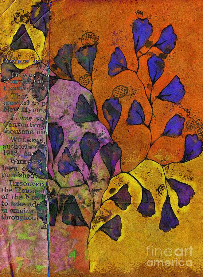 Be Leaf - 2220a Digital Art by Variance Collections