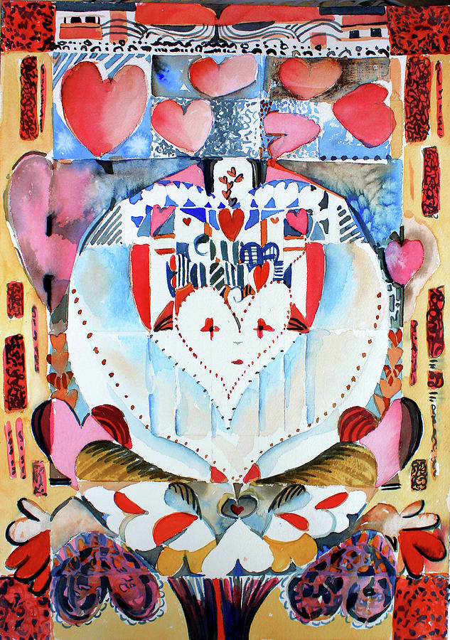 Be Mine Valentine Painting by Mindy Newman