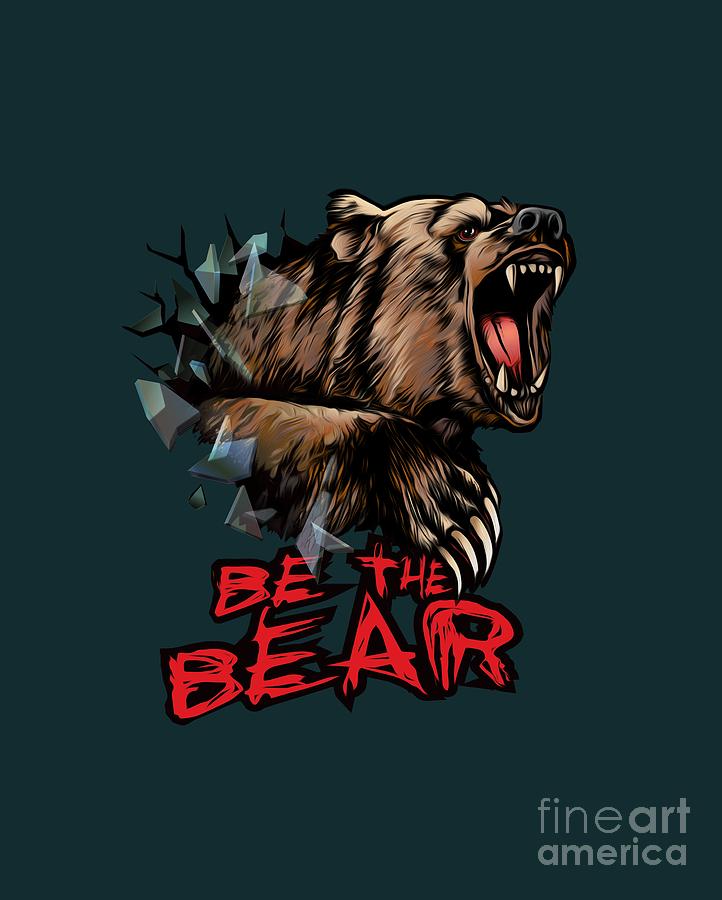 Be The Bear Painting by Robert Corsetti