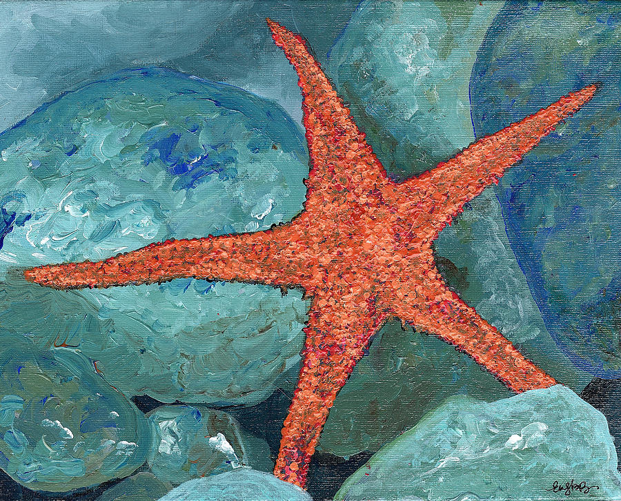 Be The Starfish Painting by Emily Pleger | Fine Art America