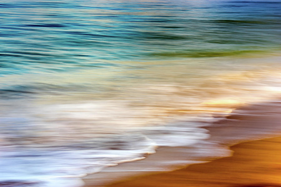 Beach Abstract Photograph by Christopher Johnson