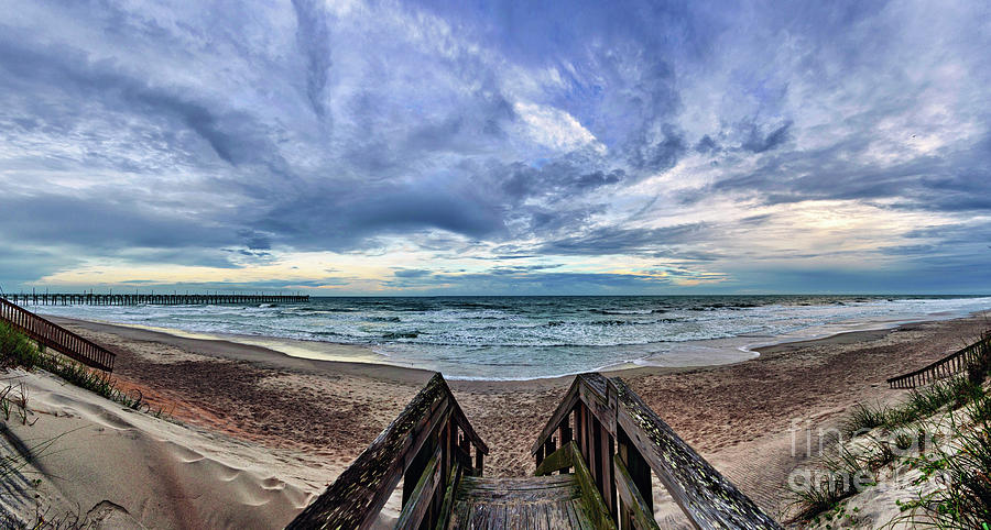 Beach Access Photograph by DJA Images