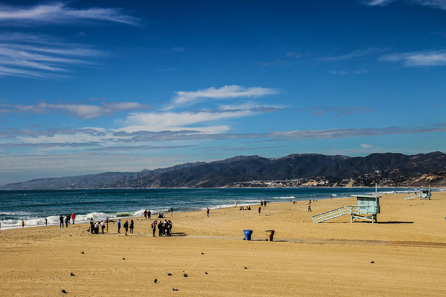 Beach And Mountains Photograph