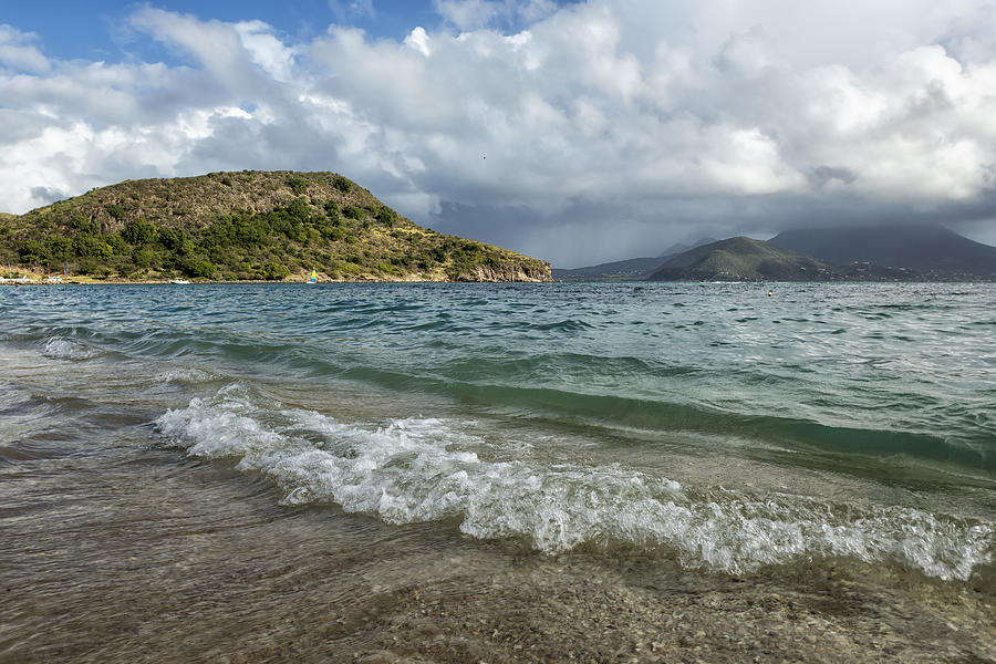 Beach at St. Kitts Photograph by Belinda Greb