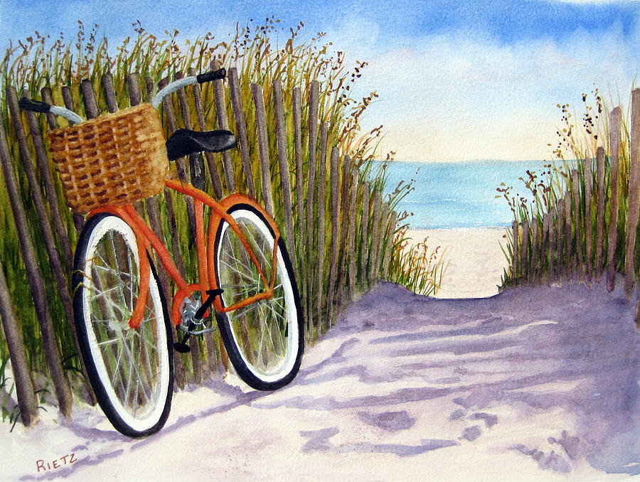 beach bicycle