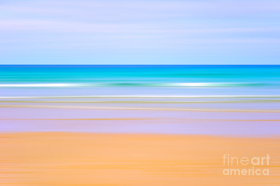 Beach Blur Photograph