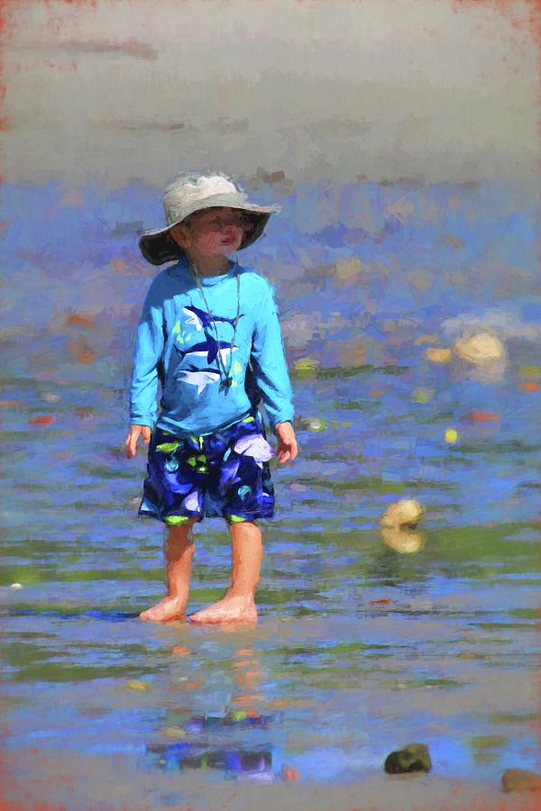 Beach Boy Photograph by Carol Montoya