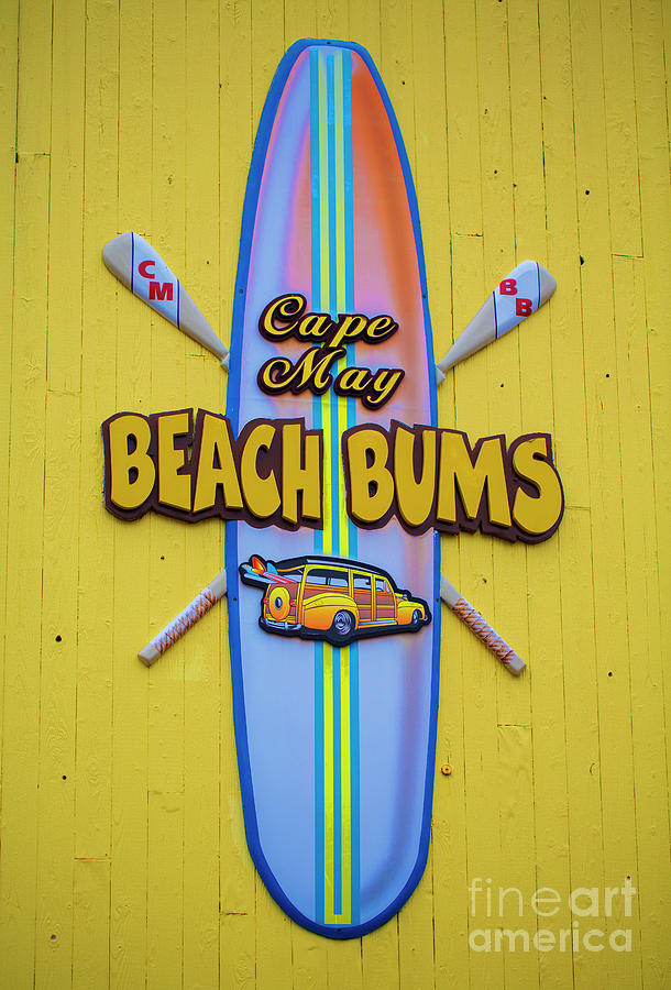 Beach Bums - Cape May Photograph by Marco Crupi