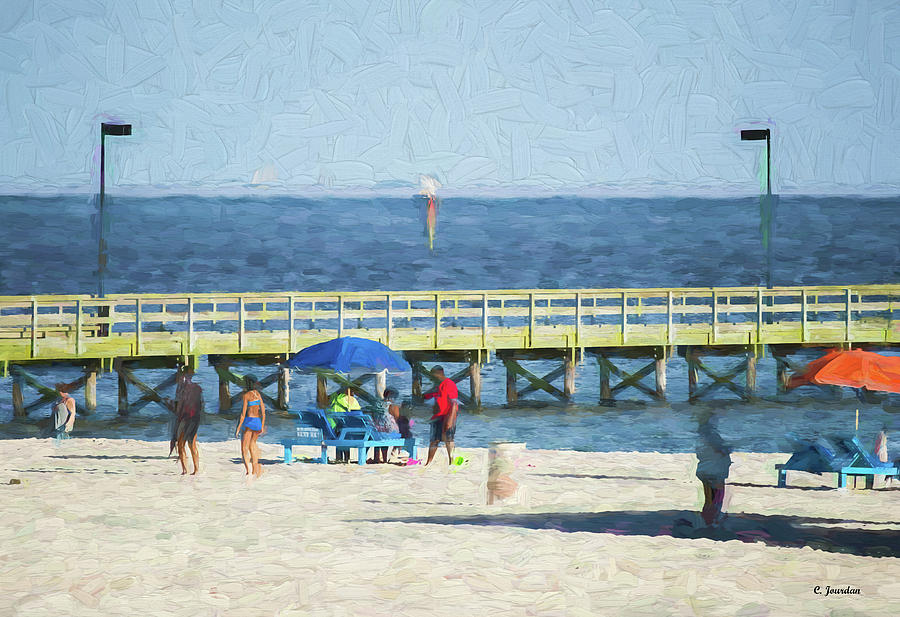 Beach by Cathy Jourdan Beach by Cathy Jourdan