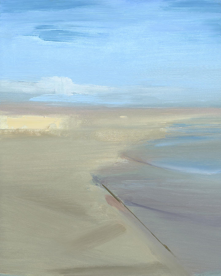 Beach Painting by Chris N Rohrbach