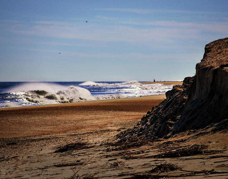 Beach Cliff At Indian River Photograph