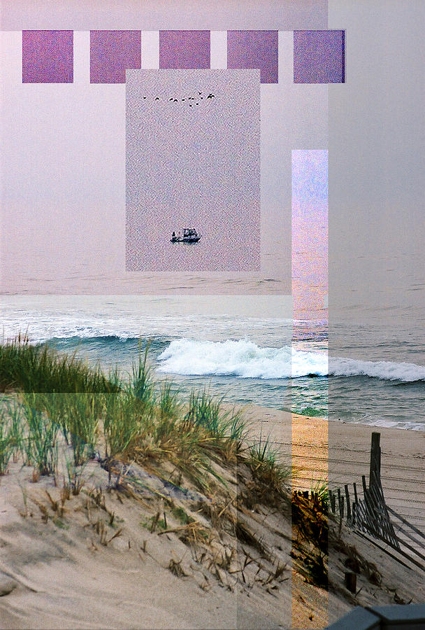 Beach Collage 3 Digital Art by Steve Karol