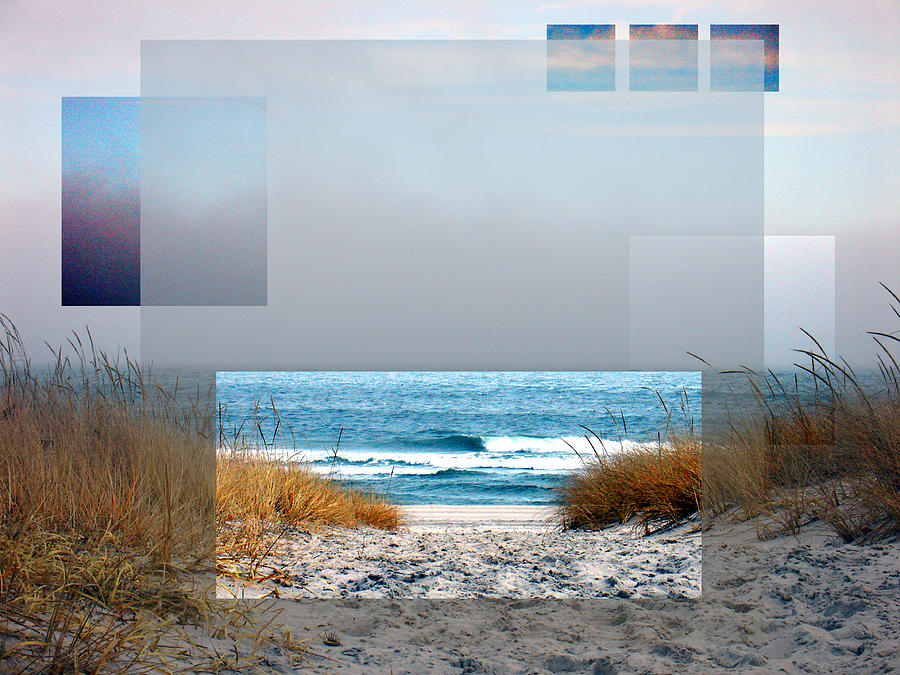 Beach Collage Photograph by Steve Karol