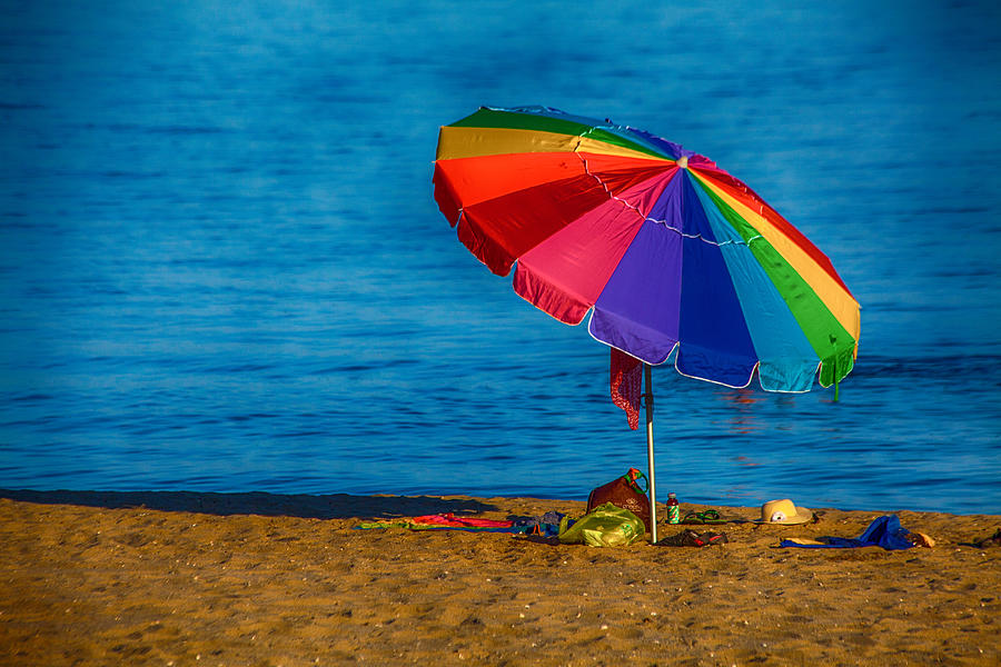 Summer Photograph - Beach Colors by Karol Livote