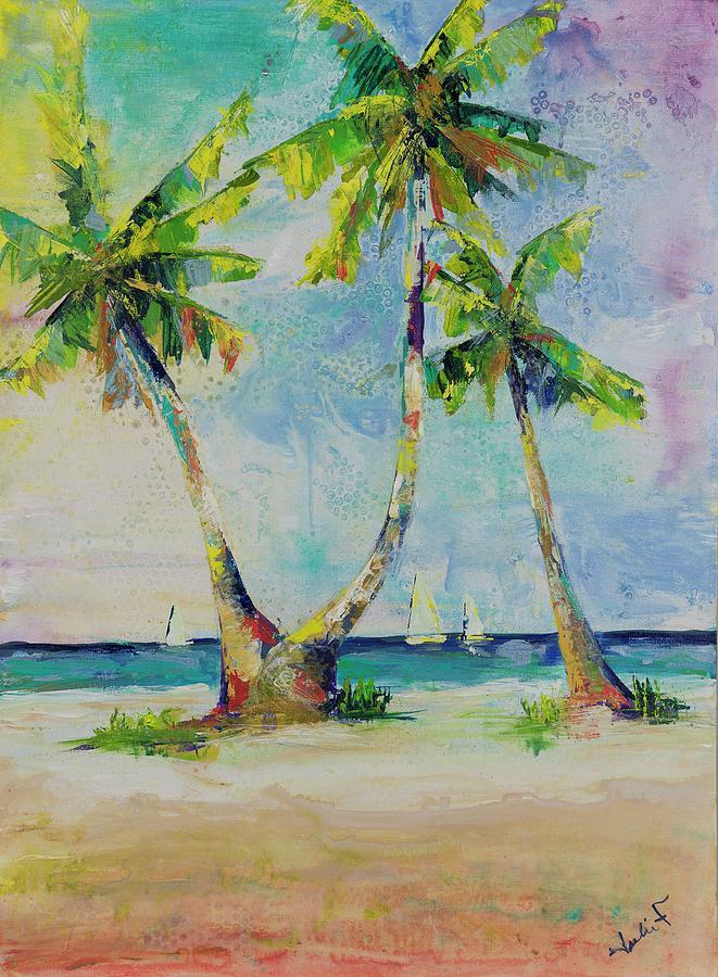 Beach Painting - Beach Day by Julie Fernandez