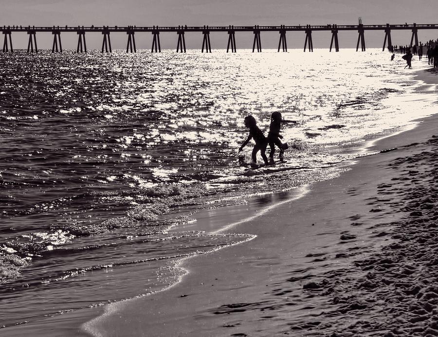 Beach Day Photograph by Kathy Bassett
