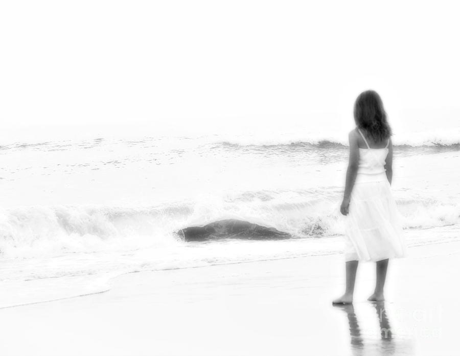 Black And White Photograph - Beach Dreams Black and White by Randy Steele