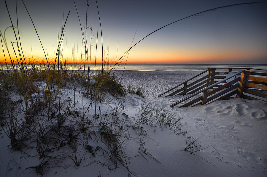 Beach Entrance Photograph by Michael Thomas