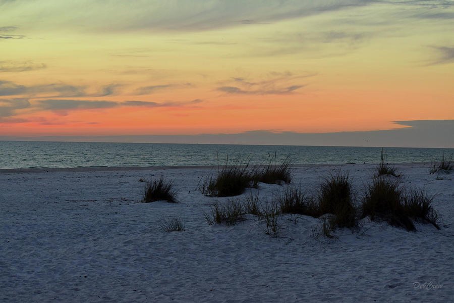 Beach Evening Tones Photograph by Deborah  Crew-Johnson