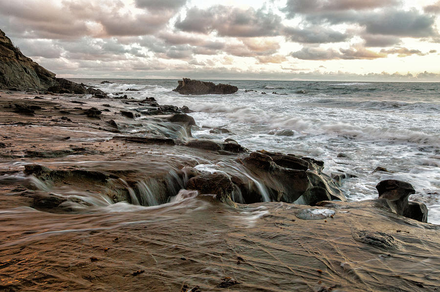 Beach Falls Photograph by Cliff Wassmann