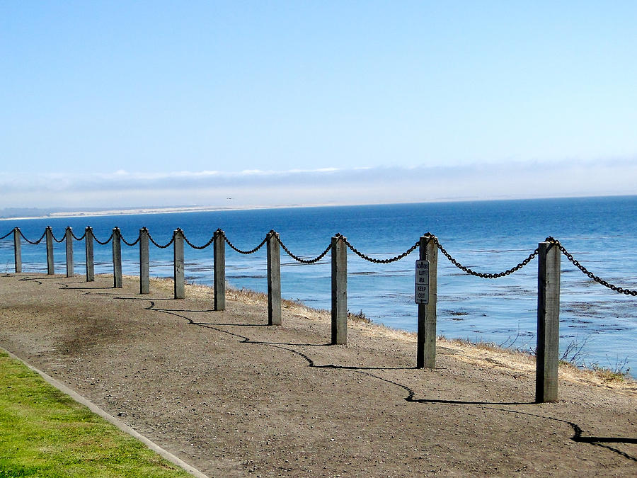 Beach Fence Photograph by Liz Vernand