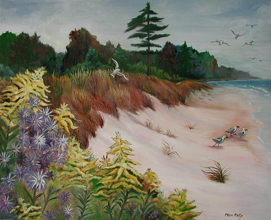 Tree Painting - Beach by Fran Kelly