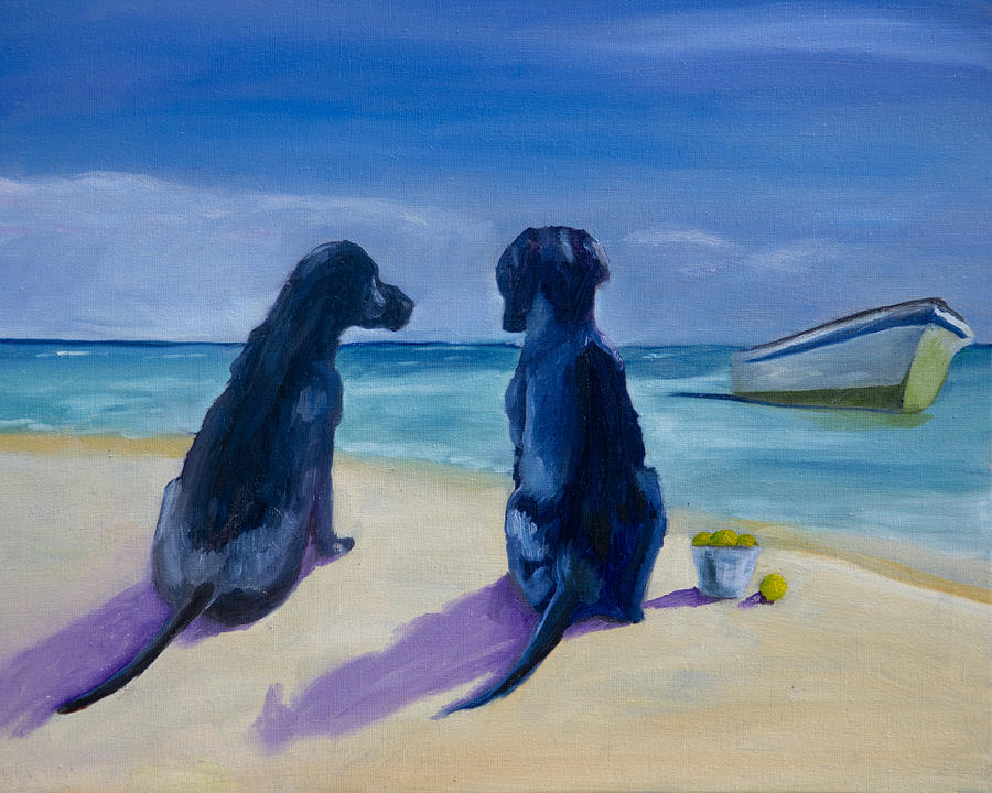 Beach Girls Painting
