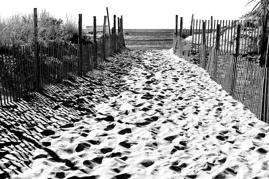 Beach Haven Beach Entry 2006 in New Jersey Photograph by John Rizzuto