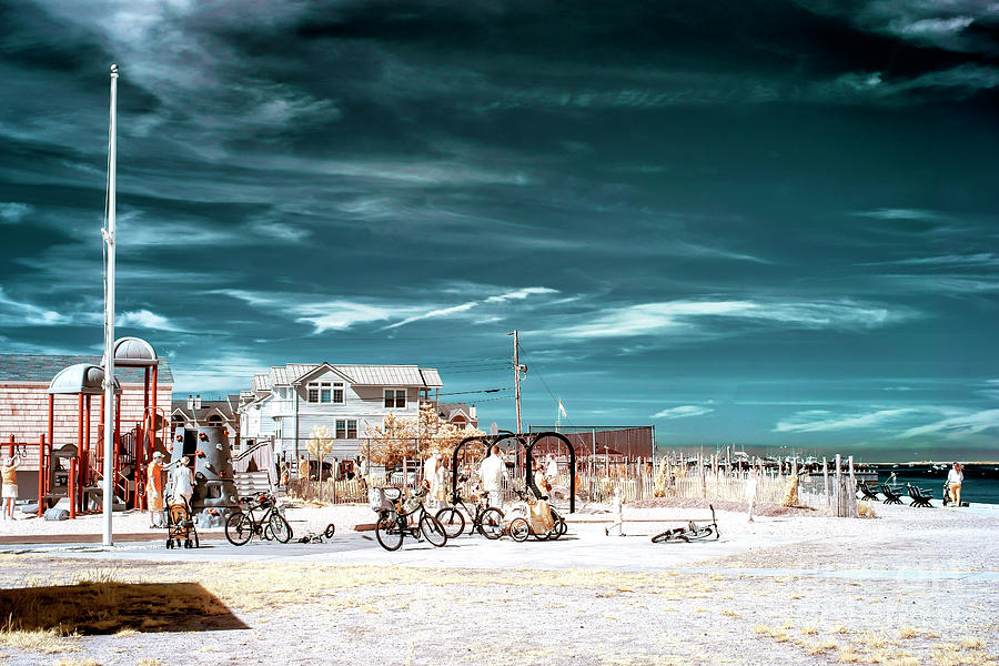 Beach Haven Park Infrared Photograph by John Rizzuto