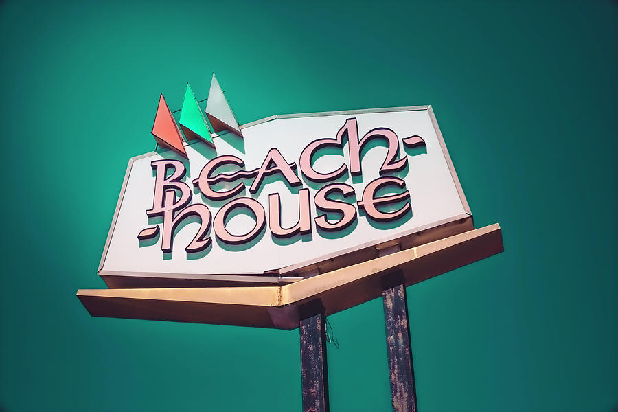 Beach House Photograph by Jerry Golab