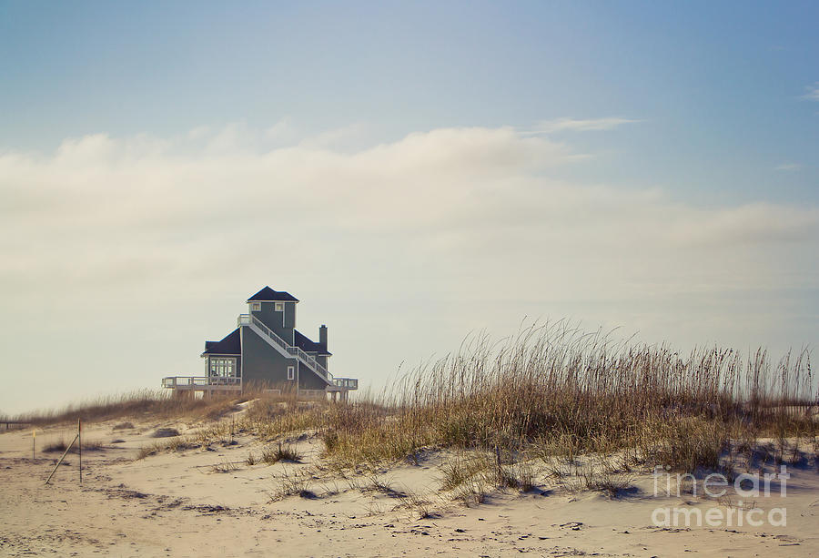 Beach Photograph - Beach House by Joan McCool