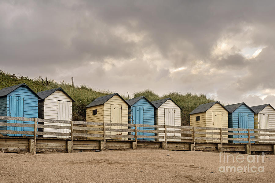 Beach huts Bude Photograph by Richard Thomas - Fine Art America