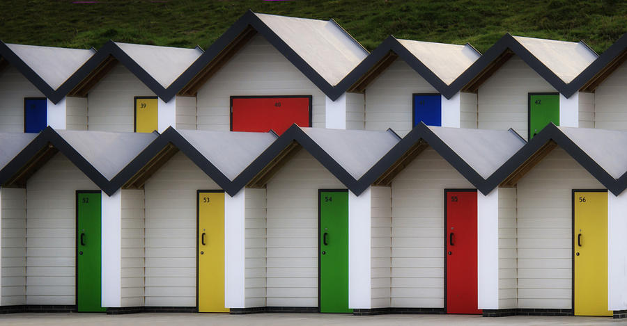 Beach Huts Photograph by Shirley Mitchell