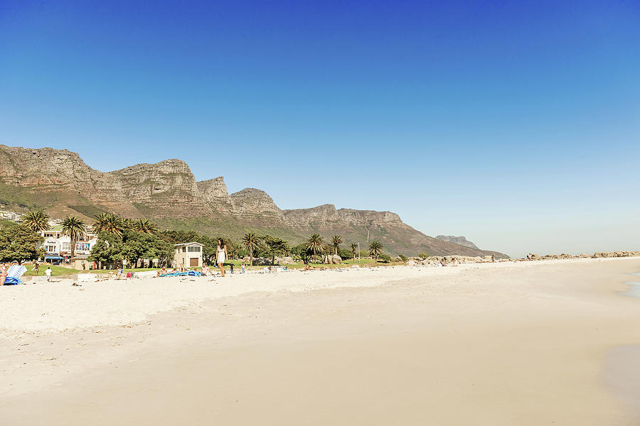 Beach in Cape Town, South Africa Photograph by Marek Poplawski