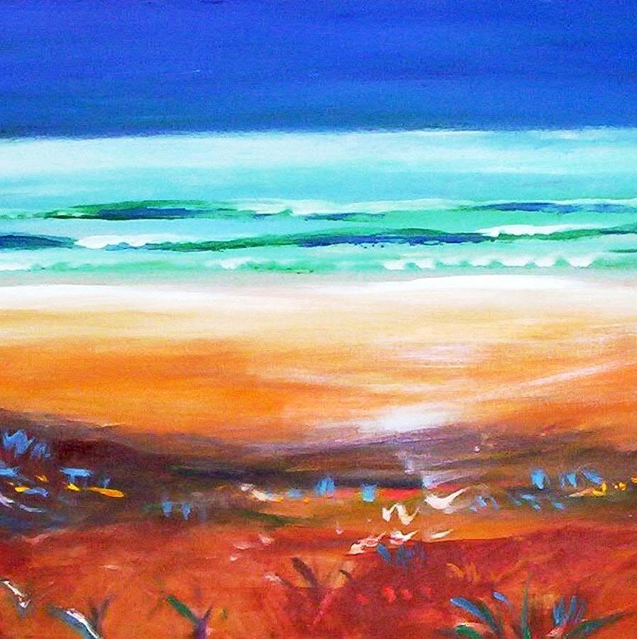 Beach Painting - Beach Joy by Winsome Gunning