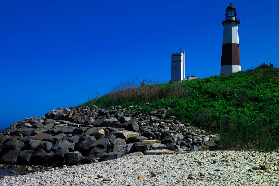 Beach Lighthouse Photograph