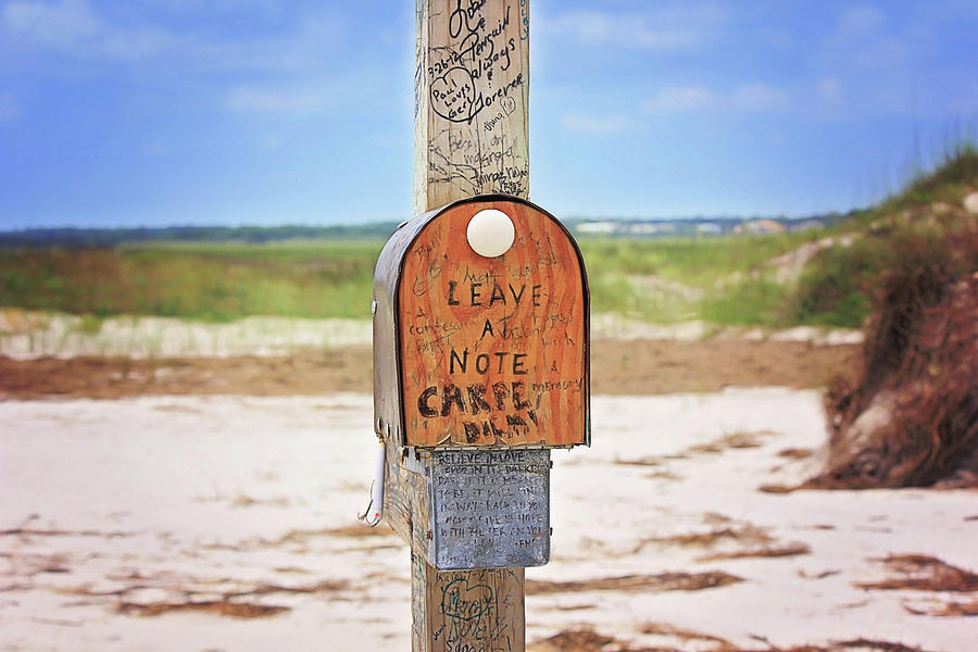 Summer Photograph - Beach Mail by Sharon McConnell