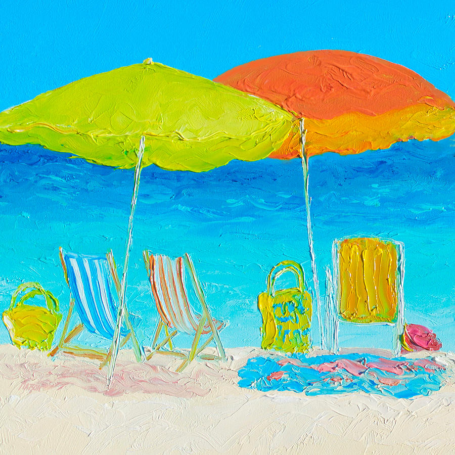 Beach Painting - Sunny Days Painting by Jan Matson