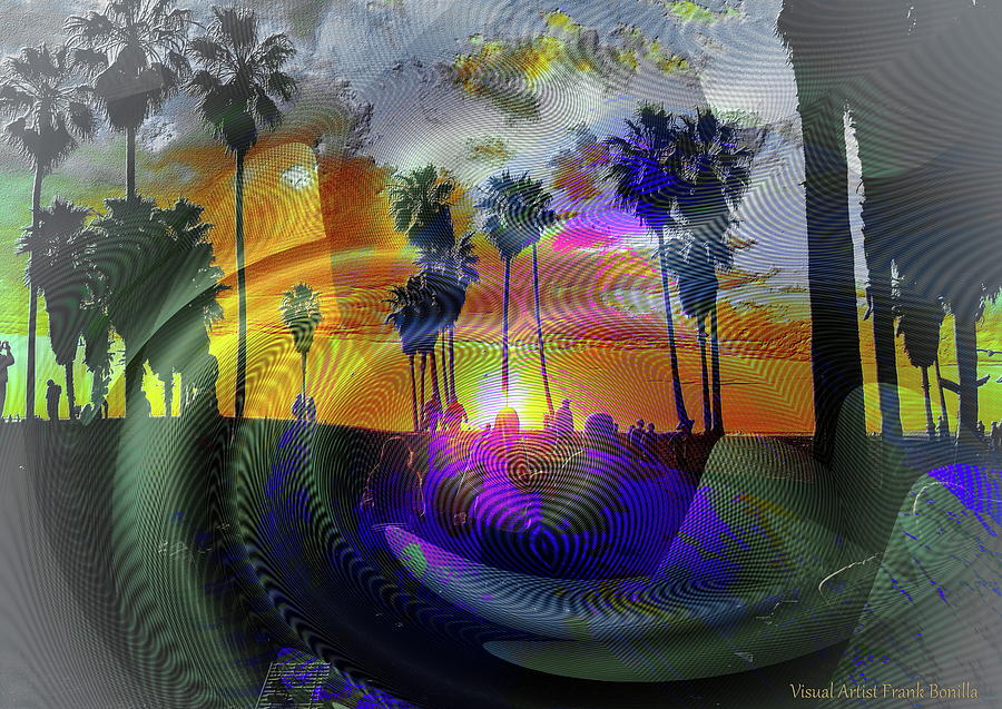 Beach Party Digital Art by Frank Bonilla