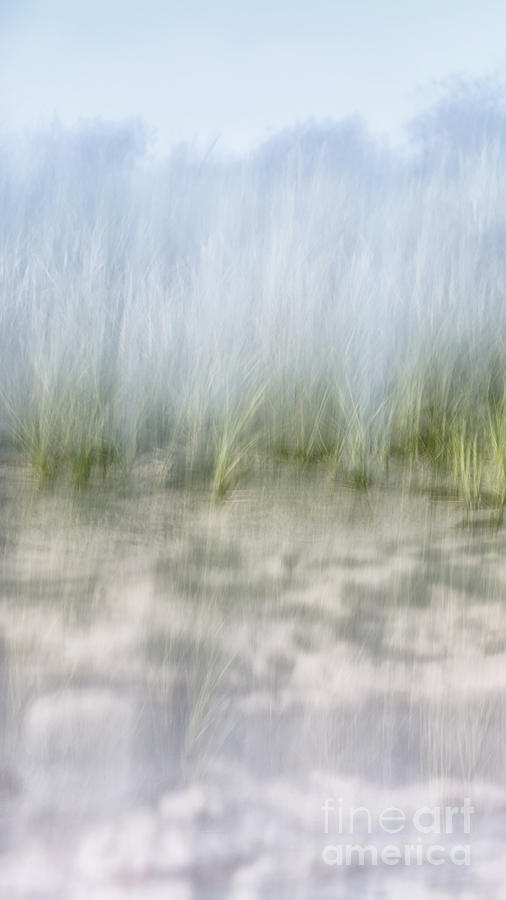 Abstract Photograph - Beach Pastel Narrow 3 by Alissa Beth Photography