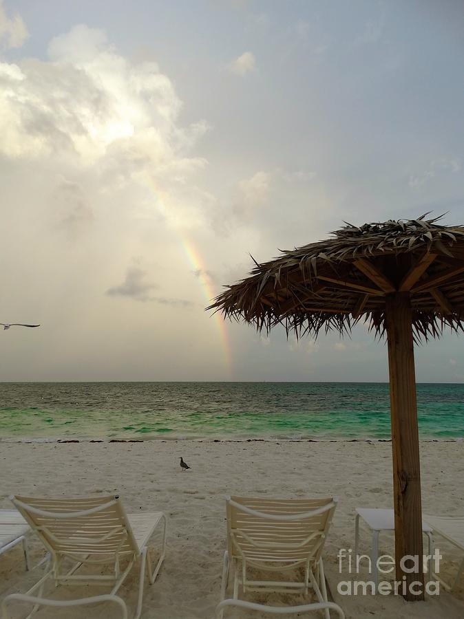 Beach Rainbow Photograph