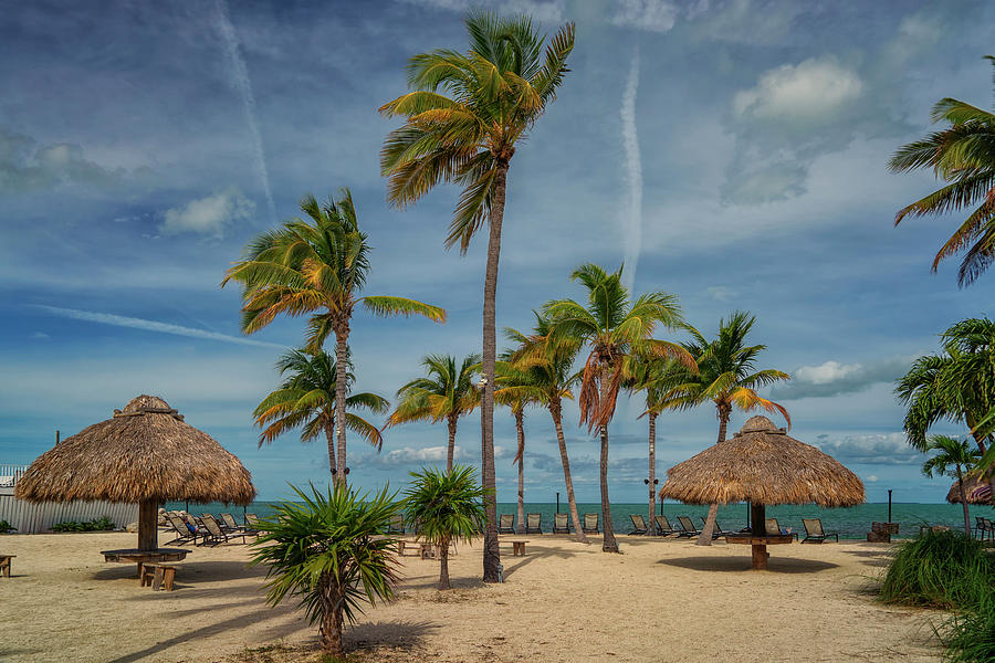 Beach Photograph - Beach Resort in the Florida Keys DSC01748_16 by Greg Kluempers