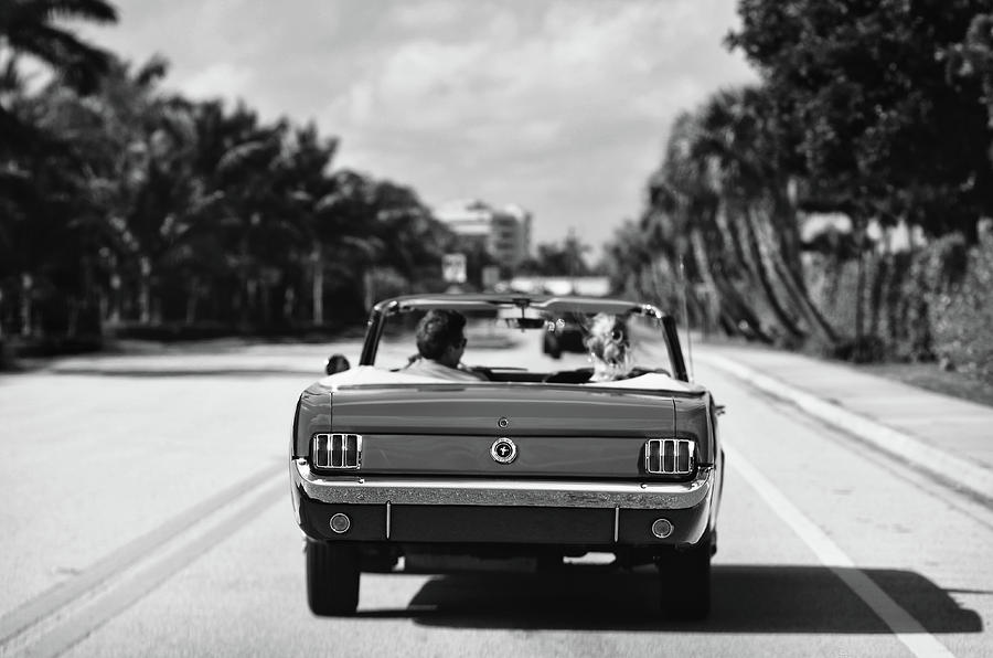 Beach Road - 1965 Mustang by Laura Fasulo Beach Road - 1965 Mustang by Laura Fasulo