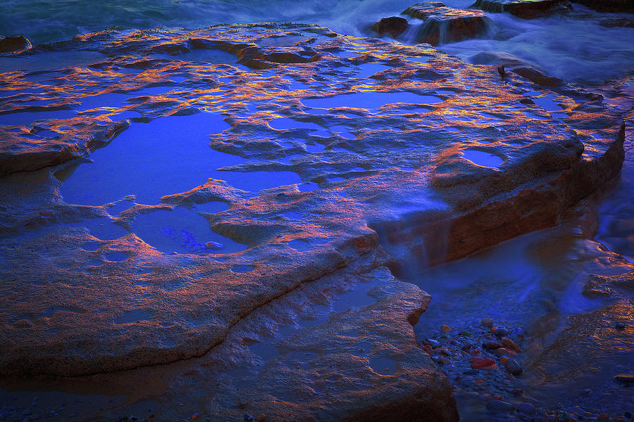 Beach rock 3 Photograph by Giovanni Allievi