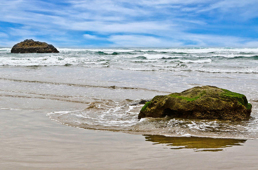 Beach Rocks Photograph by Athena Mckinzie
